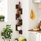 Space-Saving 5-Tier Corner Shelf Wall Mounted Bookshelf with Storage Solution
